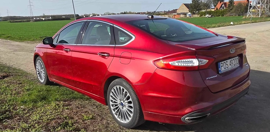 Ford Fusion cena 55500 przebieg: 147700, rok produkcji 2016 z Błażowa małe 79